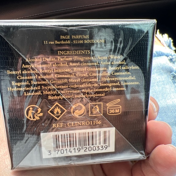 Clint rouge cologne 3.4oz - Picture 3 of 4